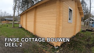 Finse Cottagetrekkershut Bouwen deel 2 [upl. by Bryant]