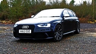 Audi RS4 Avant Review  Redefining the Estate Car  Naturally Aspirated INSANITY [upl. by Asseniv]