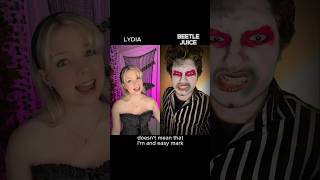 POV beetle juice tries to convince Lydia to say his name acting beetlejuice thejessicakaylee [upl. by Monto]