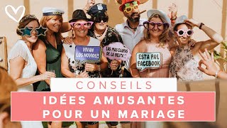 IDÉES amusantes pour un MARIAGE  10 options que vous allez adorer [upl. by Orv]