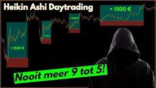 Crypto Traden voor Beginners €100 tot €10000 1 Minuut Scalping Strategie  HEIKIN ASHI [upl. by Acyssej677]