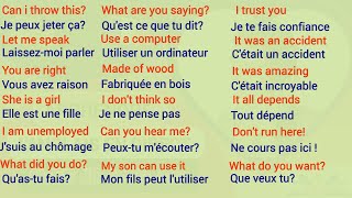 1000 Phrases dAnglais tres importantes  1000 English phrases very good to learn [upl. by Jilleen417]