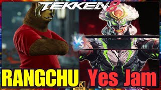 TEKKEN8 ➤ RANGCHU  KUMA  クマ  vs Yes Jam  YOSHIMITSU  吉光 【鉄拳8】 [upl. by Oinoitna]