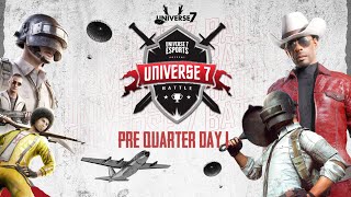 UNIVERSE 7 BATTLE PRE QUARTER GROUP A AND B PRESENT BY UNIVERSE 7 ESPORTS [upl. by Ailet]