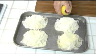 How to Make Phyllo Blossoms [upl. by Kcirderfla]