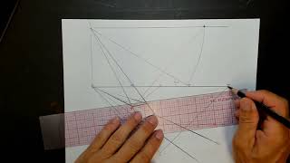 68 Perspective Drawing TwoPoint Measured Inclines Part 2 [upl. by Akeber]