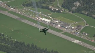 Belgian F16AM Fighting Falcon Solo Display  Zigairmeet Zigermeet Mollis 2023 [upl. by Haerdna]