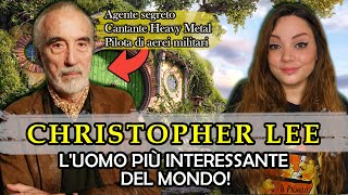 CHRISTOPHER LEE  LUOMO CHE NELLA VITA HA FATTO TUTTO [upl. by Mallon]