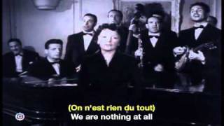 Edith Piaf La Goualante du Pauvre Jean French amp English Subtitles [upl. by Serica]