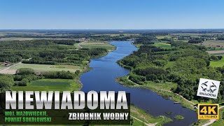 Zbiornik wodny zalew Niewiadoma k Sokołowa Podlaskiego V 2024 zachód słońca 4K [upl. by Daitzman791]