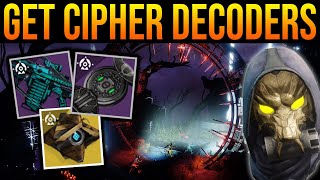 Destiny 2  BEST DECRYPTED DATA amp ETHER FARM How To Farm Fast Splicer Upgrades amp More [upl. by Etsirk87]