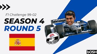 F1 Challenge Career Mode 9902 51  Spain [upl. by Llerrit543]