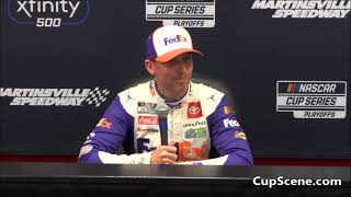 NASCAR at Martinsville Oct 2023 Denny Hamlin prerace [upl. by Siramed]