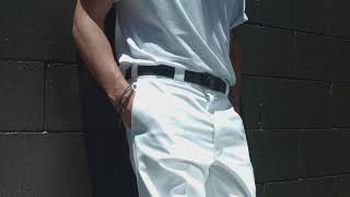 874 WHITE ORIGINAL WORK PANT [upl. by Ydnor]