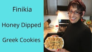 Finikia  Honey Dipped Greek Cookies [upl. by Par]