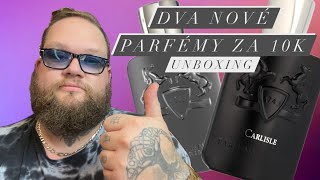 DVA NOVÉ PARFÉMY ZA 10K 😎🤯 Parfums de Marly HEROD a CARLISLE  UNBOXING [upl. by Nowtna]