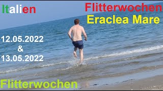 Flitterwochen  Eraclea Mare Italien  Tag 4 amp 5 Ab ins kalte Meer [upl. by Elleoj298]