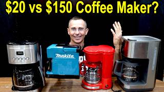 Best Coffee Maker 20 vs 150 – Let’s Find Out [upl. by Sebbie773]