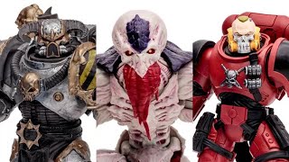 New McFarlane toys warhammer 40k action figures revealed preorder info [upl. by Ruhnke]