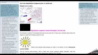 COACHING METEO ZONE A prévisions jusquau samedi 18 avril 2015 [upl. by Aicilef]