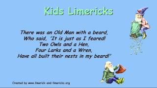 ♣☺ Kids Limericks  Example Limerick Poems ♣☺ [upl. by Loos]