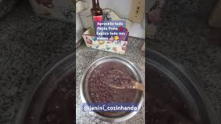 Explicando tudo da receita e Aproveite o feijão Preto 🫘👍🏼😋 delícia Faz 💯 feijãopreto alimento [upl. by Annayat]