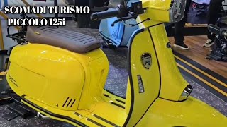 2024 SCOMADI TURISMO PICCOLO 125i the latest scooter model [upl. by Tansy461]