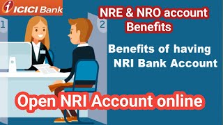 NRI Saving account online opening  Demat account opening online nri nriaccount icicibank [upl. by Iolande]