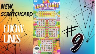 NEW Scratchcard Video A Winner LUCKY LINES [upl. by Aihsoj]