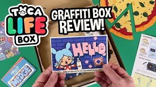 UNBOXING Toca Life Box  Graffiti Box Review  Toca Boca Subscription Box [upl. by Harwilll]