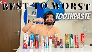 Your Favourite Toothpaste FAILED Egg TEST  Best To Worst Toothpaste In India  Mridul Madhok [upl. by Inahc]