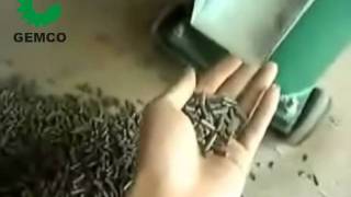 homemade pellet mill machine small pellet mill [upl. by Auqinihs480]