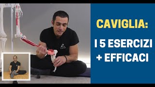 PROBLEMI alla CAVIGLIA i 5 ESERCIZI più EFFICACI [upl. by Bibi]