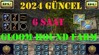 knightonline 2024 GÜNCEL 6 SAAT DELOS GLOOM HOUND FARM [upl. by Egwin]