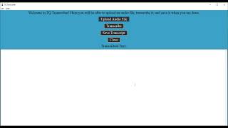 Presenting TQ Transcriber AudioVideo to Text App for Windows [upl. by Ivana]
