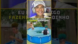 REDEMOINHO NA PISCINA 💦  Jooj Natu [upl. by Eibba591]