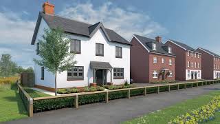 Bovis Homes Flythrough at Regency Grange Warwick [upl. by Marentic308]