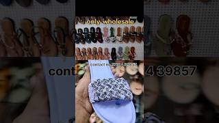 ladies fancy chappal wholesale footwear market banglore shorts [upl. by Engracia]