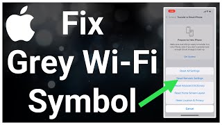 How To Fix WiFi and Bluetooth Options Grayed Out on iPhone After iOS 17 Update [upl. by Osugi]