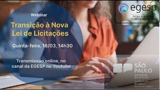 Transição à nova lei de Licitações [upl. by Ennaira]