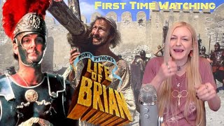 Monty Pythons Life of Brian 1979 MOVIE REACTION  First Time Watching  More Monty Python Please [upl. by Nnylarak164]