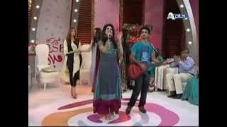 tayyaba and umair zubair anarkali disco chali eid show a plus [upl. by Tnilf]