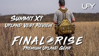 Final Rise Summit XT Upland Vest Review [upl. by Kristianson]