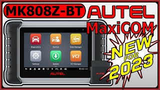 Autel MK808ZBT OBD2 Diagnostic Scan Tool review amp Demonstration New 4K [upl. by Anead]