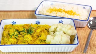 Indisches HÄHNCHENCURRY mit Kokosmilch [upl. by Clark460]