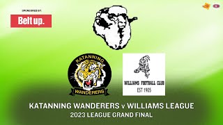 2023 Upper Great Southern Football League Grand Final Williams League v Katanning Wanderers [upl. by Ytissac]