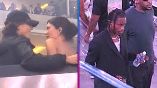 Kylie Jenner Travis Scott amp Stormi Webster Go Shopping With Overzealous Bodyguards In Capri Italy [upl. by Chane]