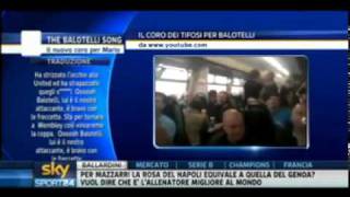 Balotelli Song  Coro tifosi MCity [upl. by Hasseman]