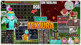 😱22 TEXTURAS ÚTILES para MINECRAFT PE 120  TEXTURAS para MINECRAFT BEDROCK [upl. by Clarke139]