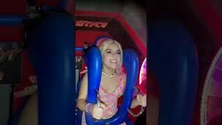 Slingshot Ride Girl Falls Out  Slingshot Ride Girl [upl. by Donatelli327]